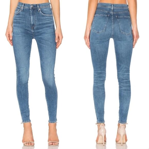 AGOLDE Sophie High Rise Skinny Jeans Sz 24 - Picture 1 of 7